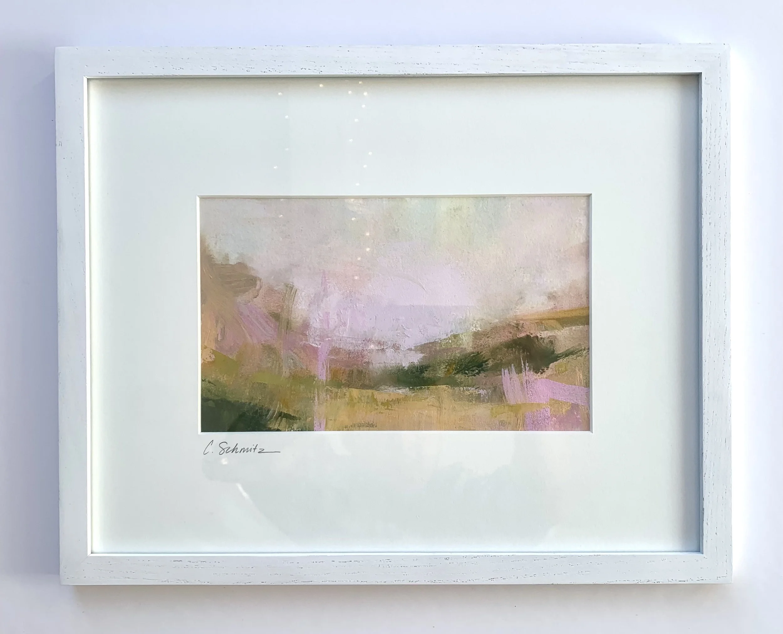 Sweet Surrender, oil on paper, 12 x 15 inches framed, $395