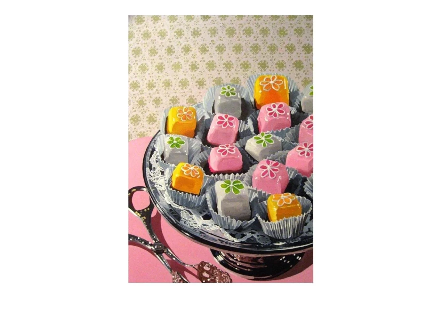 Flour Power, acrylic on canvas, 36 x 24 inches