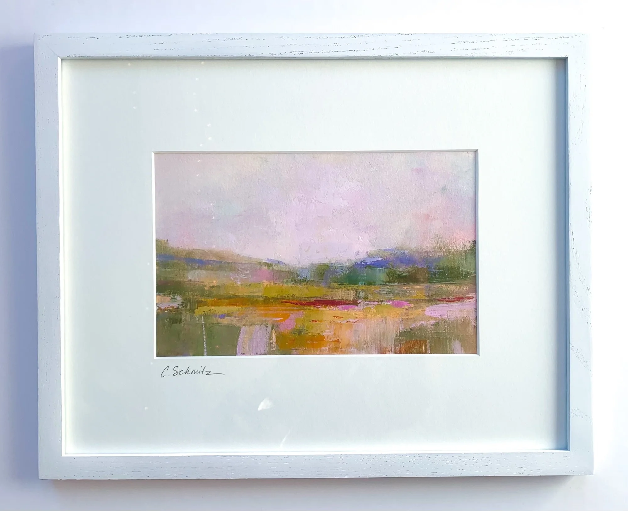 Sweet Surrender, oil on paper, 12 x 15 inches framed, $395