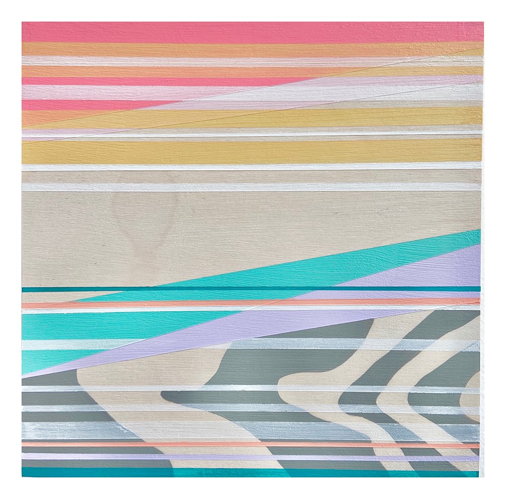 acrylic on birch panel, 8 x 8 inches, $375