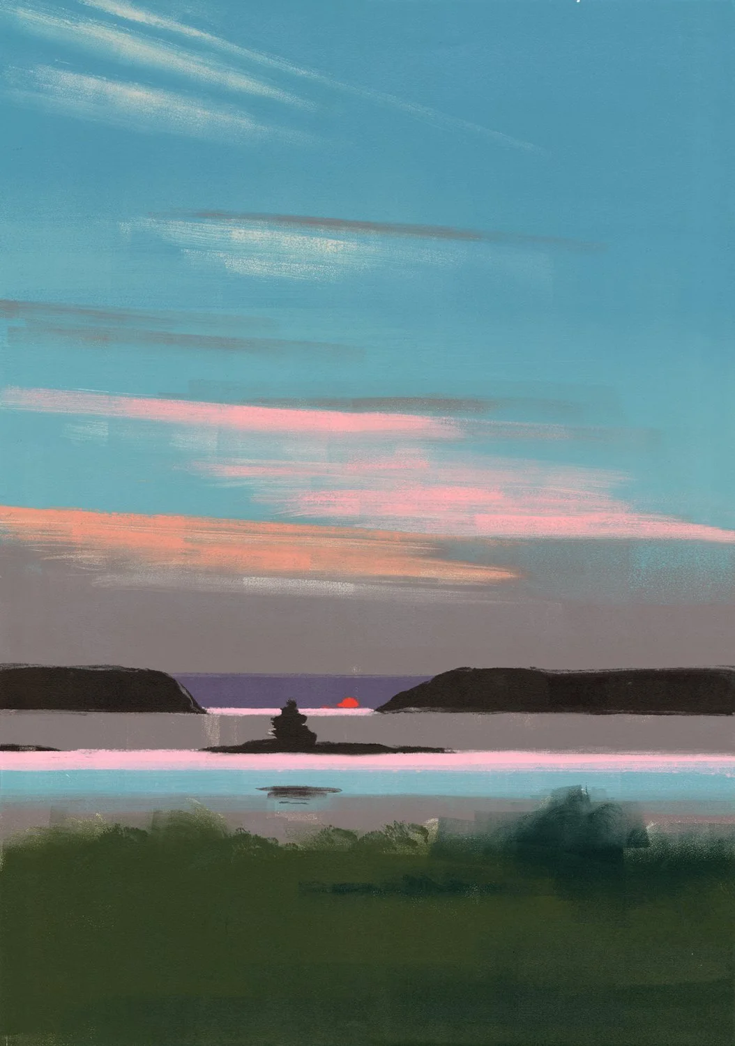 Red Spot
monotype
39 x 28 inches