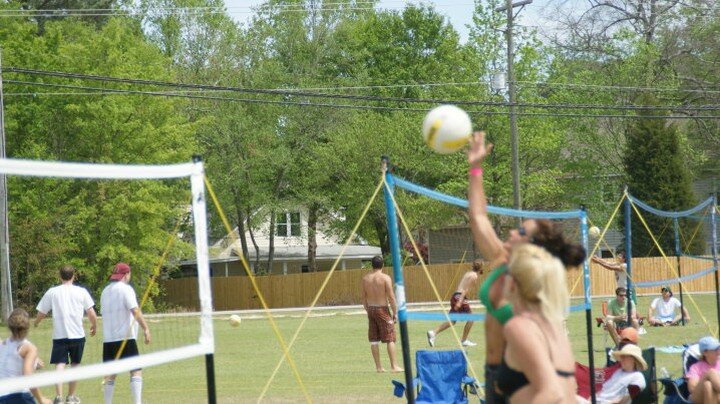 We've been missing sports and bet you have too!

Come out tomorrow to the Pafukas Grass Volleyball Tournament at Lions Memorial Field in North Augusta, SC on August 15th and 16th. 
.
.
.
.
#augustasportscouncil #tournament #volleyball