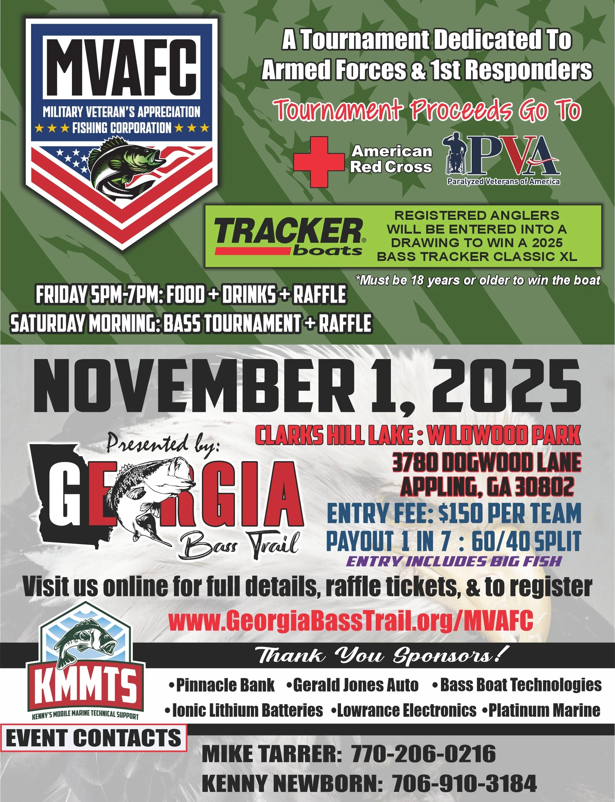MILITARY VETERANS APPRECIATION BASS TOURNAMENT