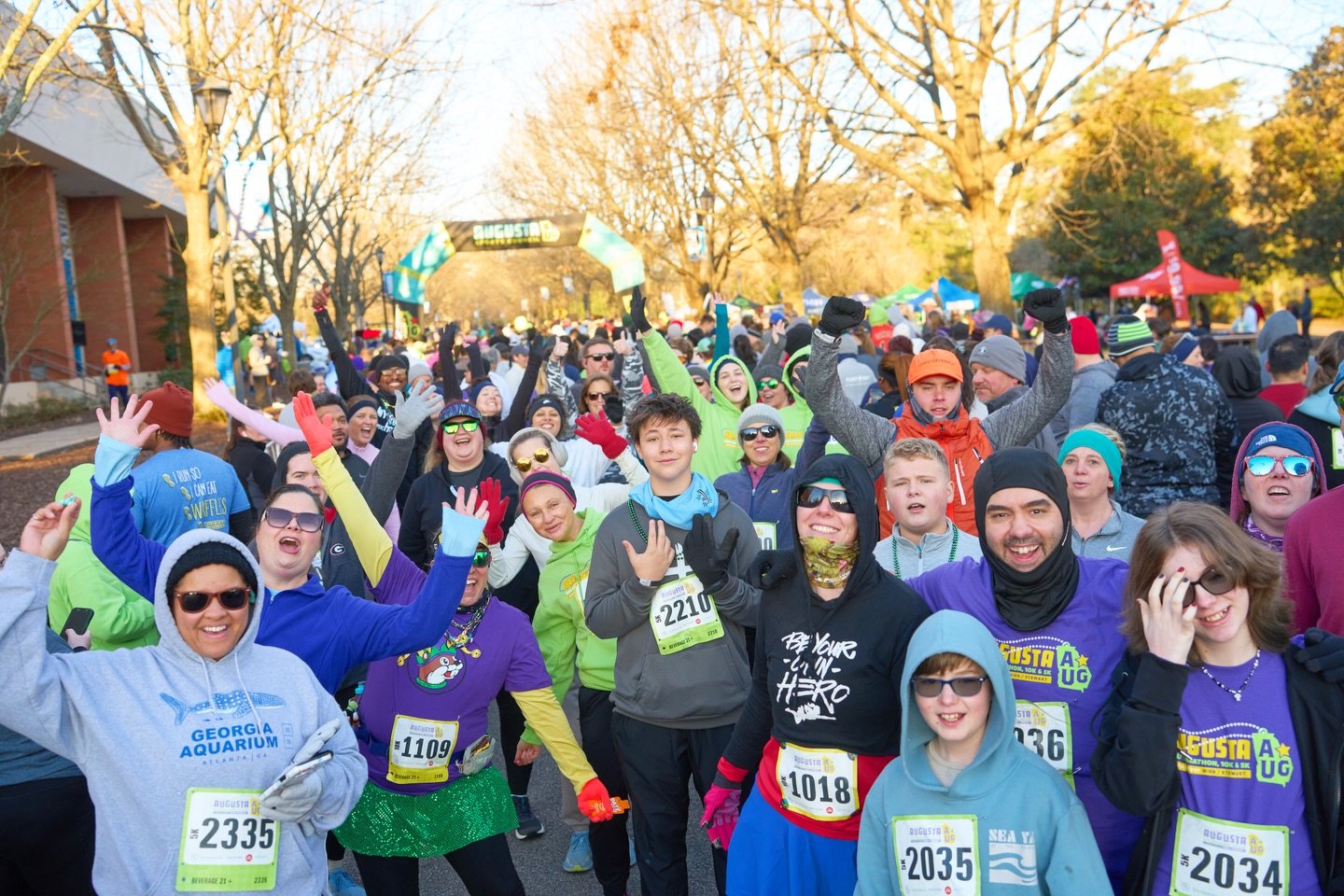 Hands up, Augusta! The countdown to the Augusta Half is ON. 🙌

We&rsquo;re gearing up for February 28, 2026, and we can&rsquo;t wait to run, cheer, and celebrate with this incredible community!

Who&rsquo;s training with us? Head to the link in our 