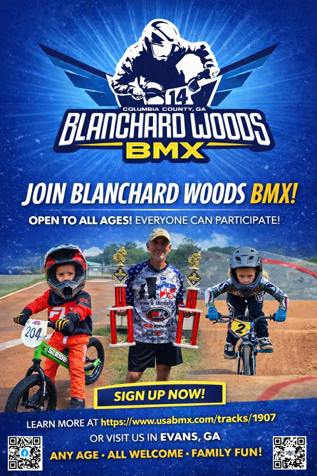 Blanchard Woods BMX Local Race