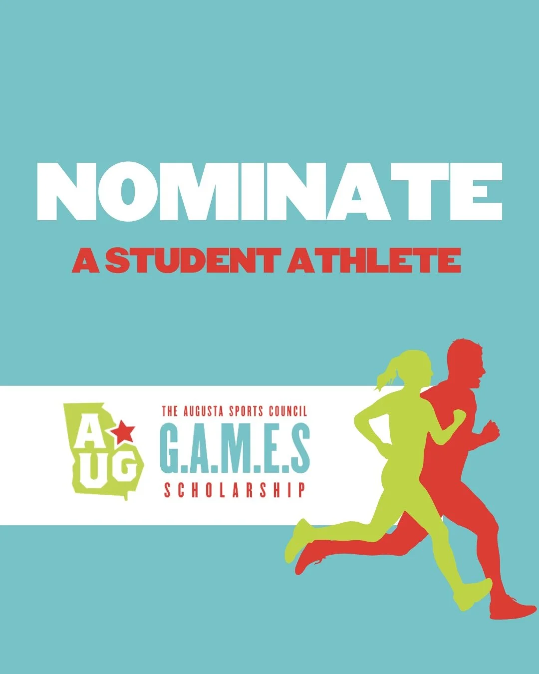 Nominations are OPEN!

Did you know the Augusta Half / 10K / 5K supports scholarships for local high school student-athletes? The Augusta Sports Council has awarded over $98,000 in college scholarships to 88 graduating student-athletes right here in 