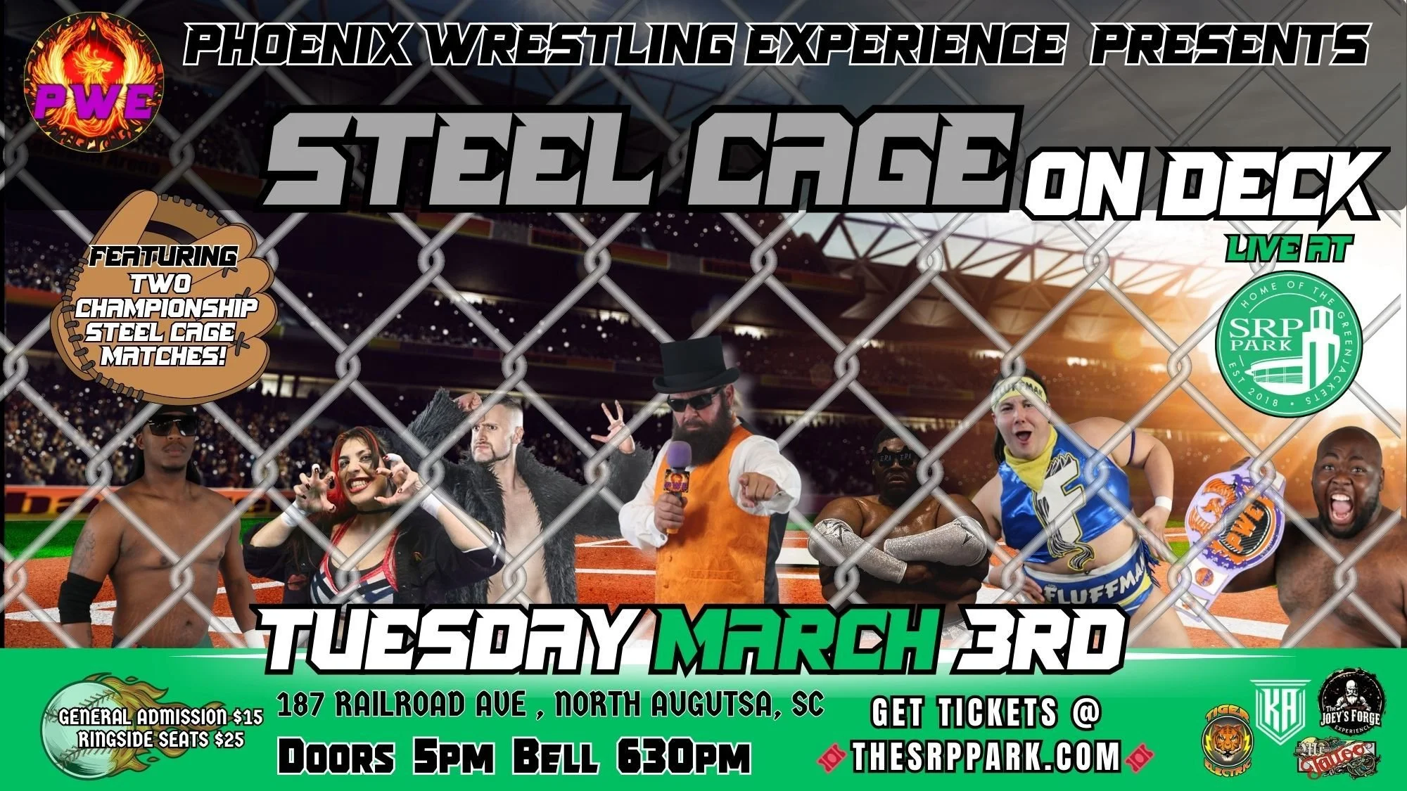 PWE Presents: Steel Cage on Deck