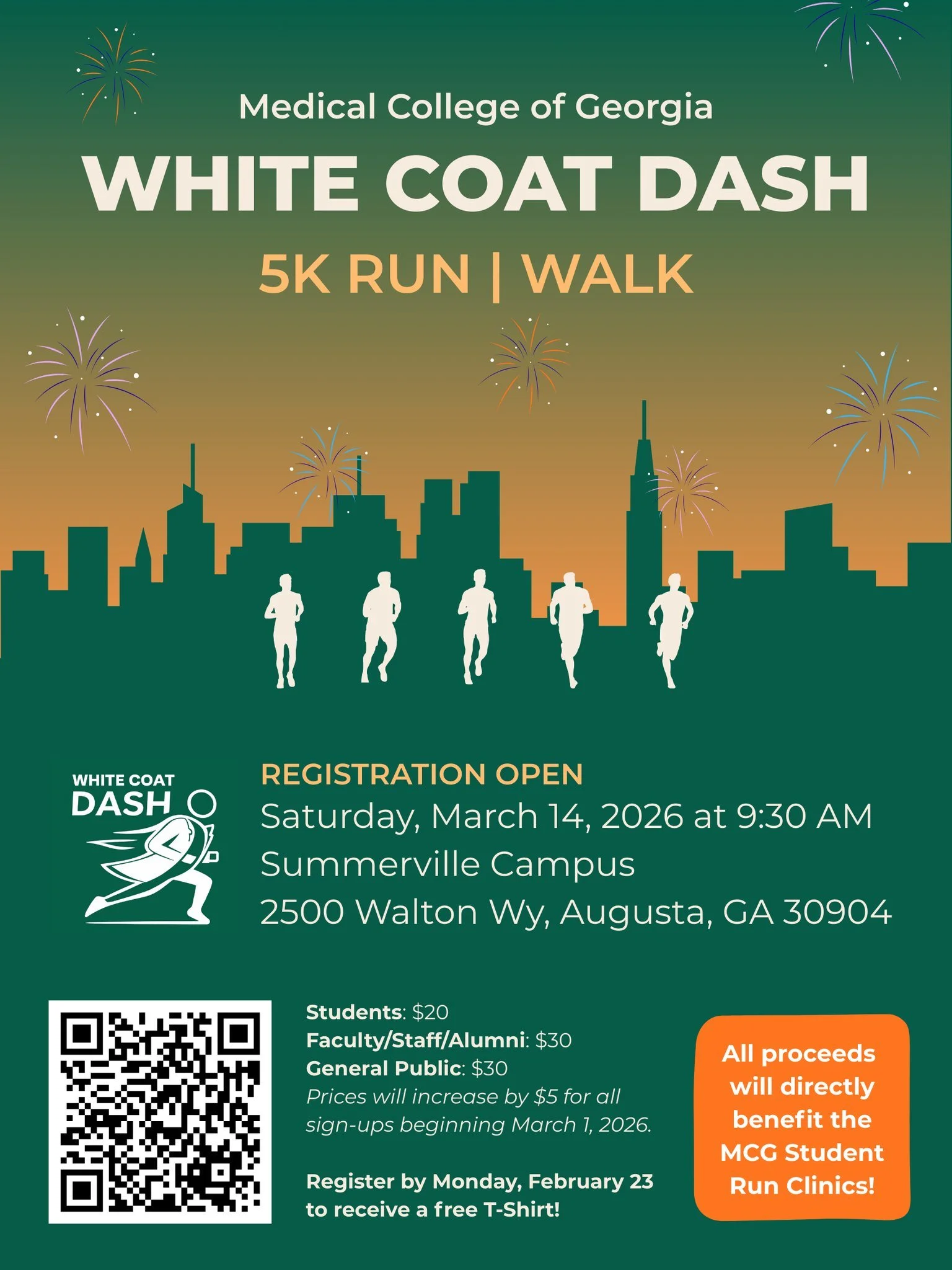 MCG White Coat Dash 5k
