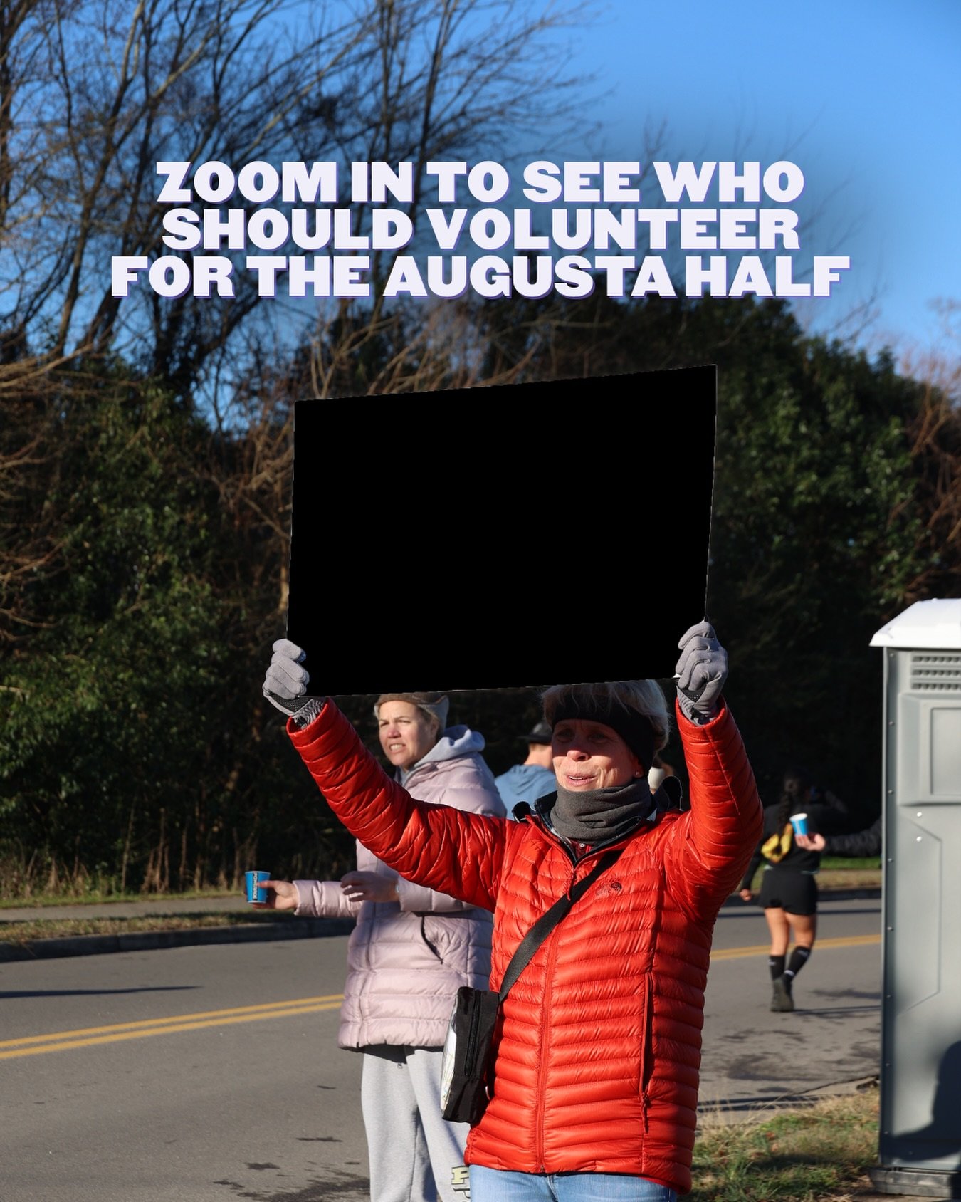 Plot twist: it&rsquo;s you !!

We&rsquo;re looking for volunteers for February 28 at the Augusta Half Marathon! Our volunteers truly make the world go round, and this day wouldn&rsquo;t happen without them.

Below are some of the volunteer positions 