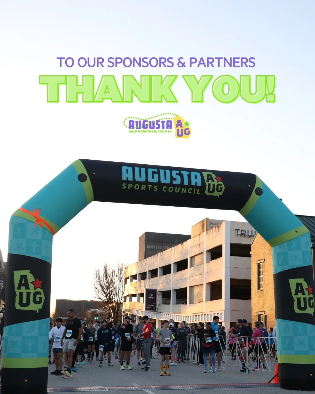 A big thank you to our new 2026 Augusta Half Marathon sponsors &amp; partners for supporting this incredible race! Special thanks to @georgiacarolinaortho for proudly presenting this year&rsquo;s event. We couldn&rsquo;t do it without you. Ready to j