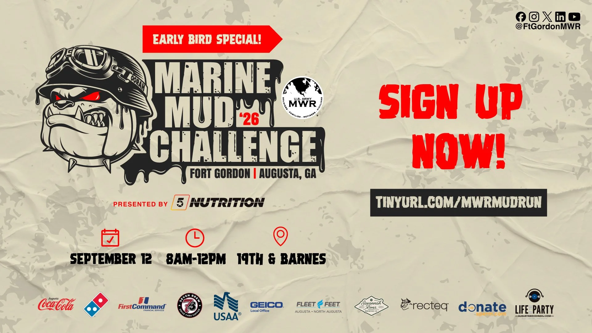 Fort Gordon Marine Mud Challenge
