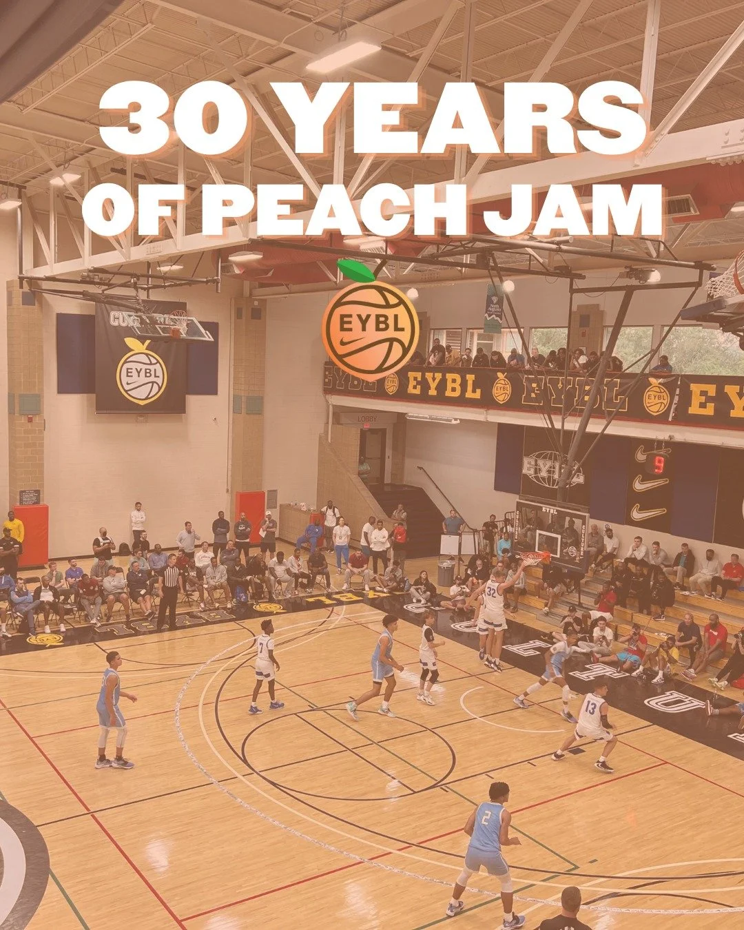 We're celebrating THIRTY years of Peach Jam! 🥳🏀

Do you have a unique story, cool merch, or photos from past Peach Jam tournaments? Send us a message or sign up to share your story at the link in our bio.

The 2026 tournament will take place July 1
