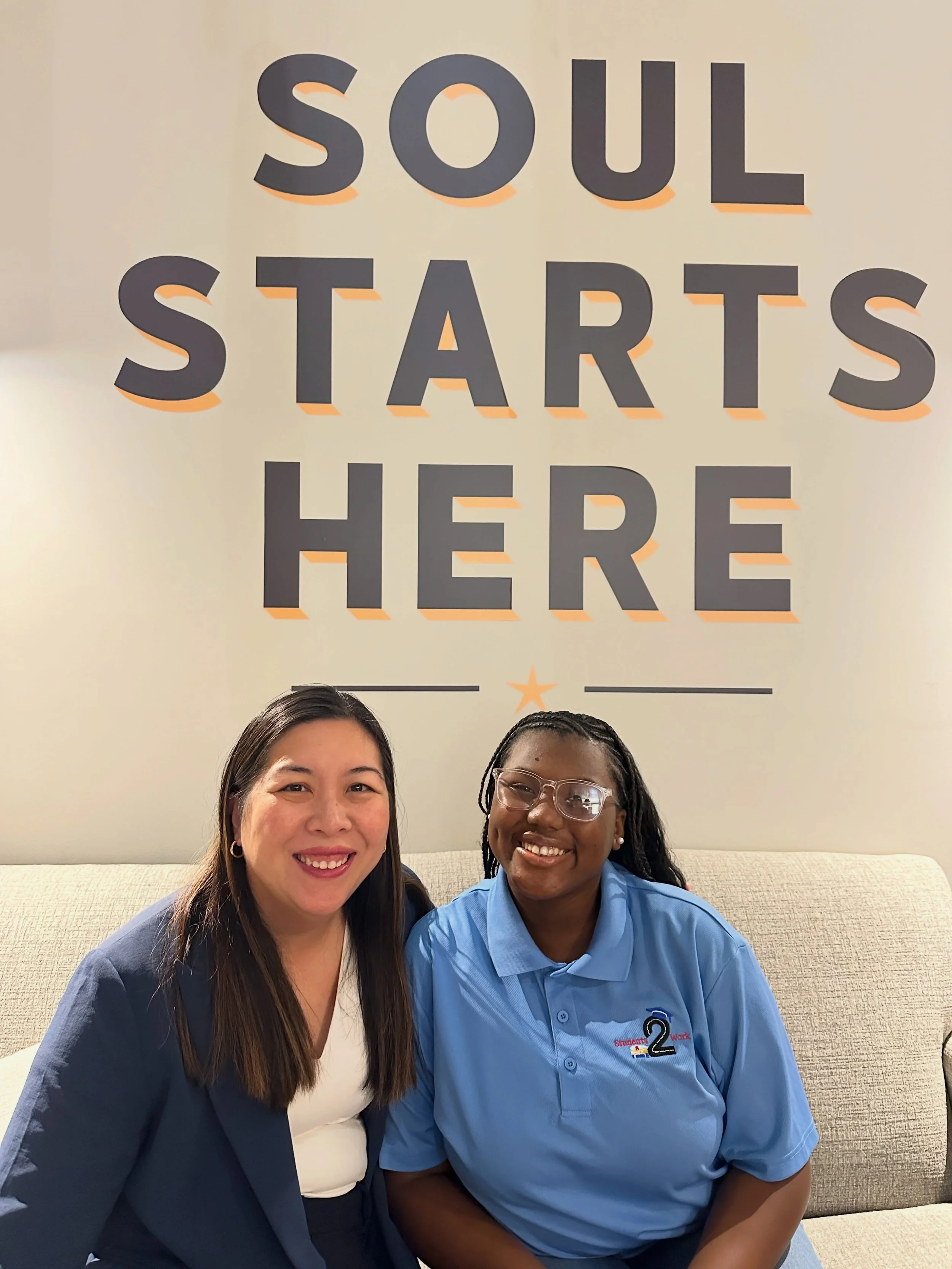 👋 Everyone meet Cam&rsquo;ya! 

Cam&rsquo;ya is our summer intern through the @augusta_chamber&rsquo;s Students2Work Internship Program! She is a rising senior at Lucy C. Laney High School and participates in cheer and dance. 

We&rsquo;re so excite