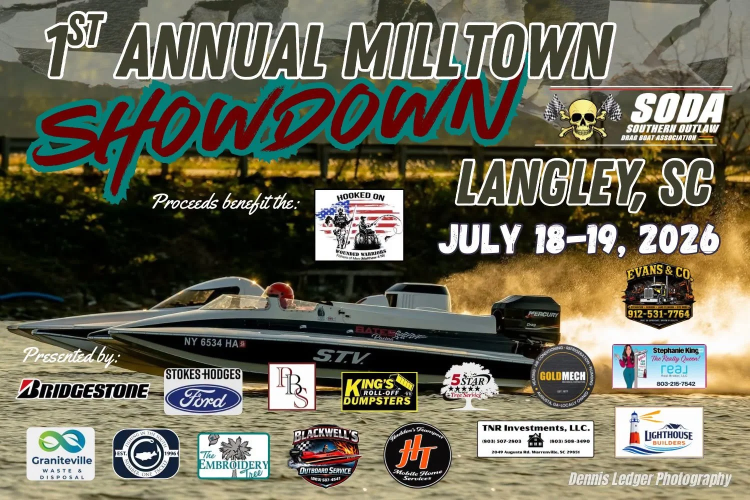 Southern Outlaw Dragboat Association Milltown Showdown
