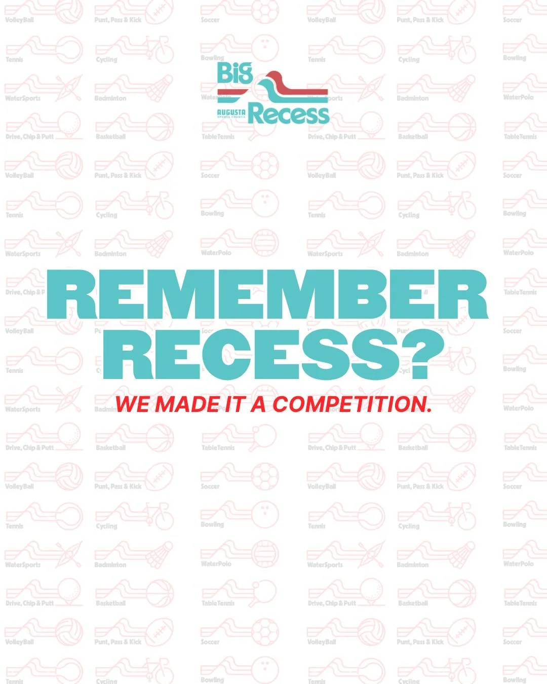 Remember when recess was the best part of your day? We brought it back, and made it a corporate competition. 🏆

BIG RECESS is 14 rounds of the games you grew up playing! Bring your squad and find out who&rsquo;s still got it.

#visitaugusta #sports 