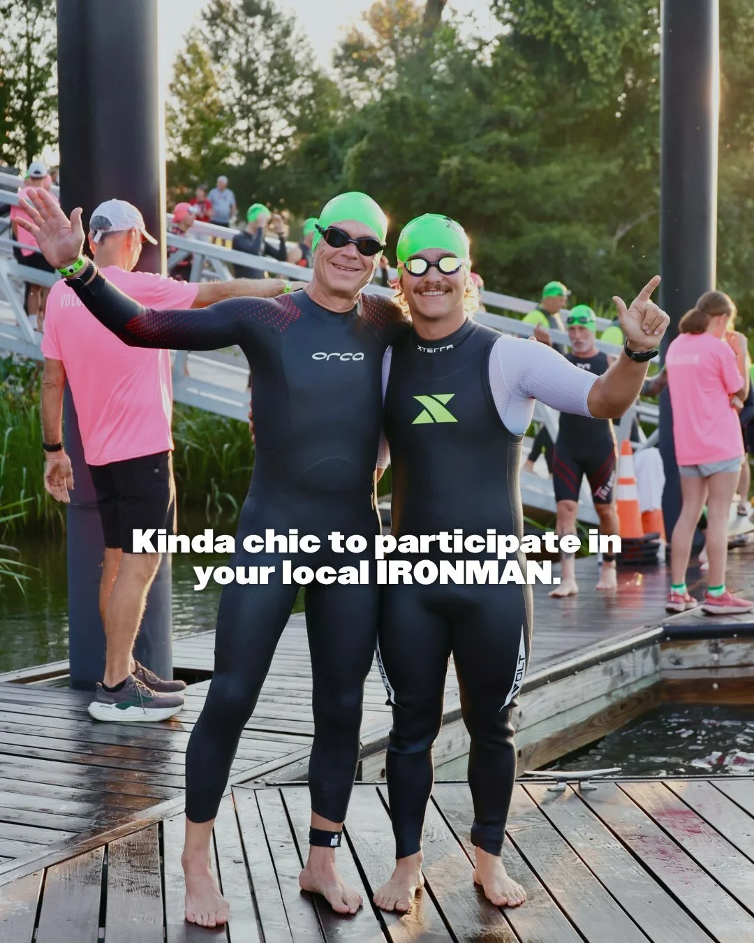 Participate. Finish. Volunteer. However you show up for IRONMAN 70.3 Augusta, it&rsquo;s kinda chic.

#volunteers #augustasportscouncil #ironman2026 #IM703Augusta
#ironmanaugusta