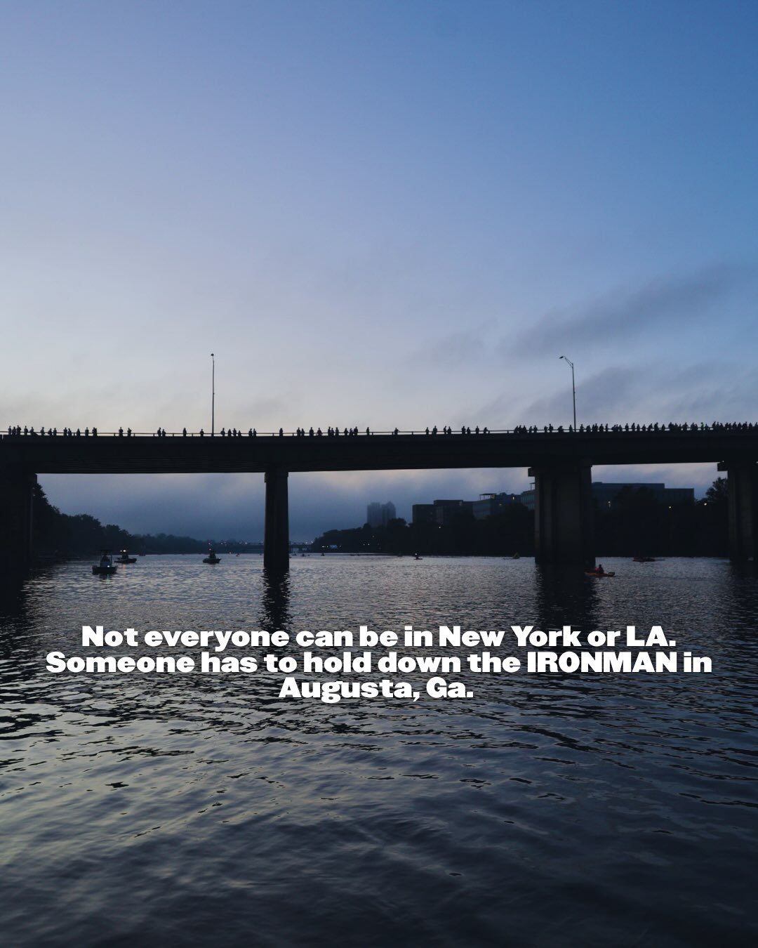IRONMAN 70.3 in Augusta is right where we want to be.

#volunteer #augustasportscouncil #ironman2026 #ironman