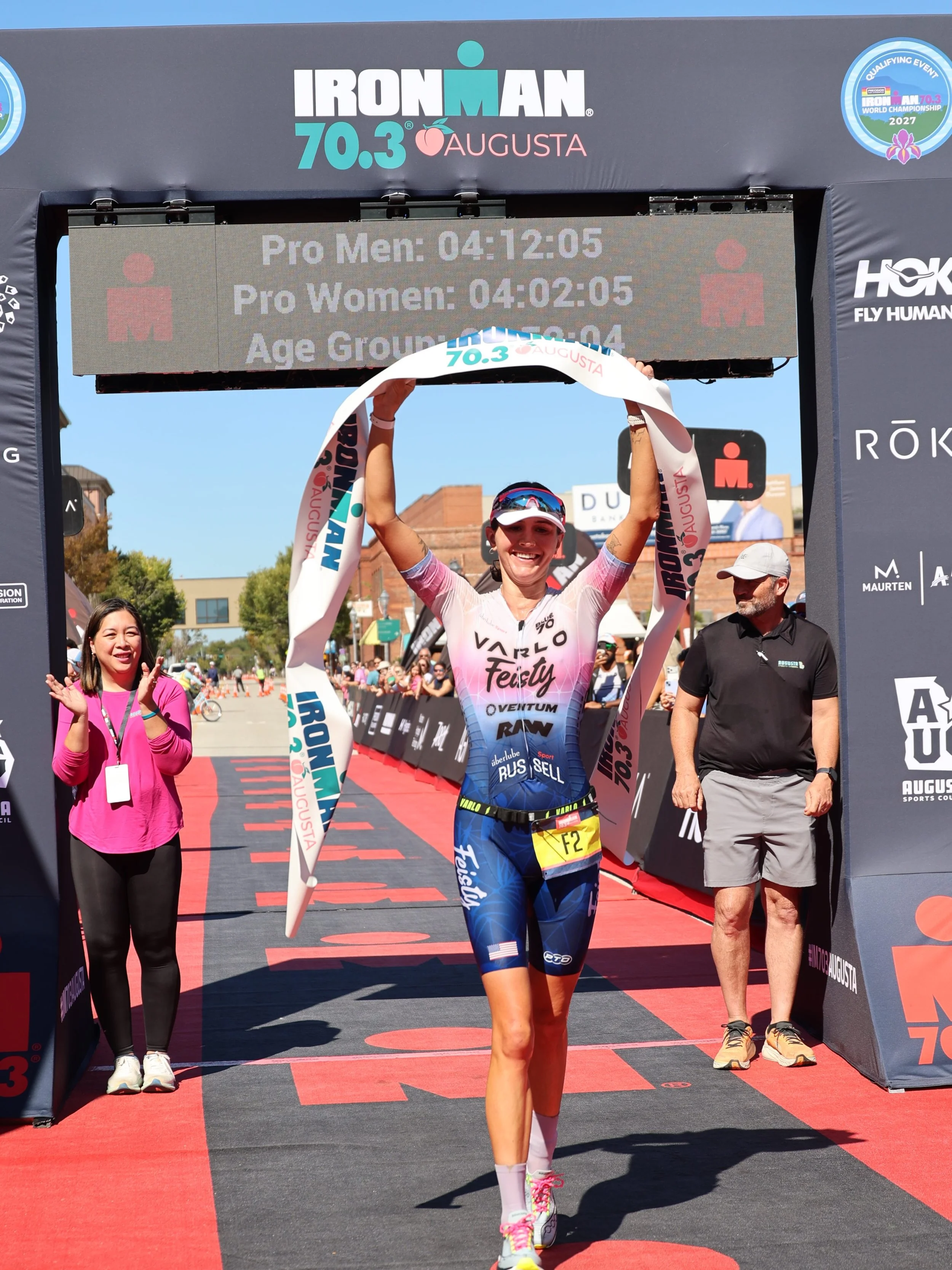 Lydia Russell is your Ironman70.3 Augusta women&rsquo;s pro champion! 

#ironman #loveaugusta