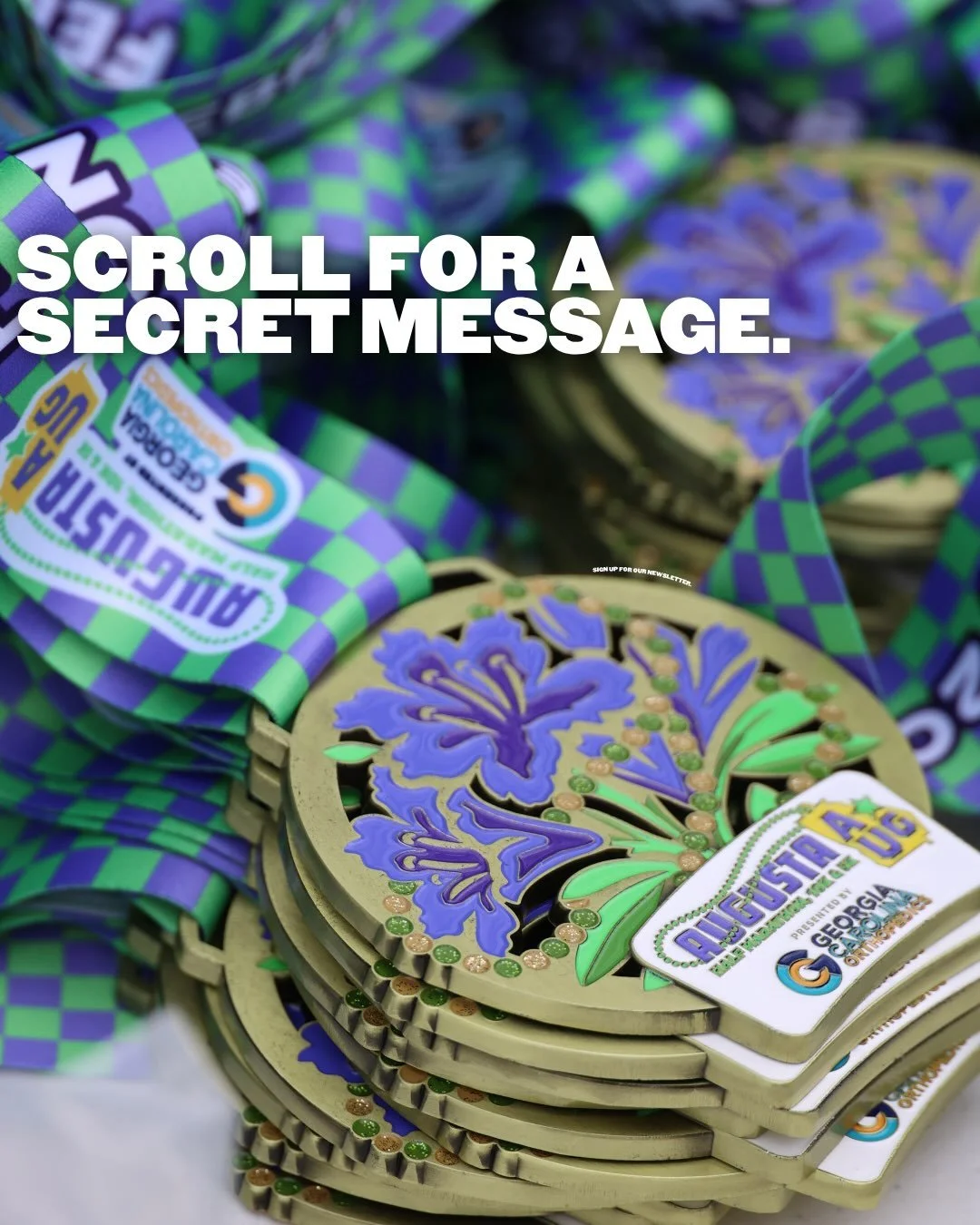 Psst&hellip; you found it. Sign up for our newsletter to be the first to know about updates, registration deals, and everything happening!

#augustasportscouncil #newsletter #visitaugusta #signup