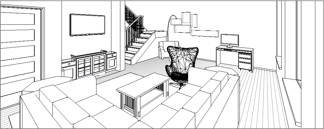 Living Room 2nd Floor