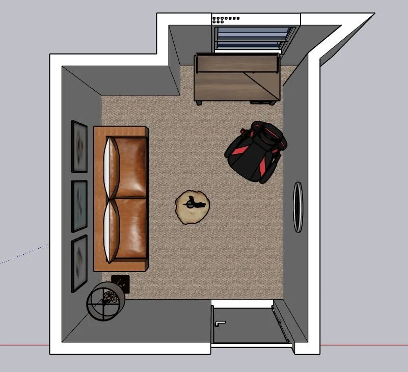 3D Floor Plan Office3