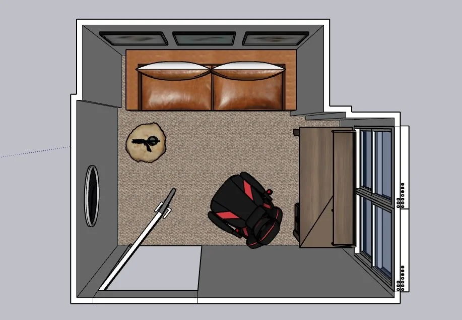 3D Floor Plan Office 6