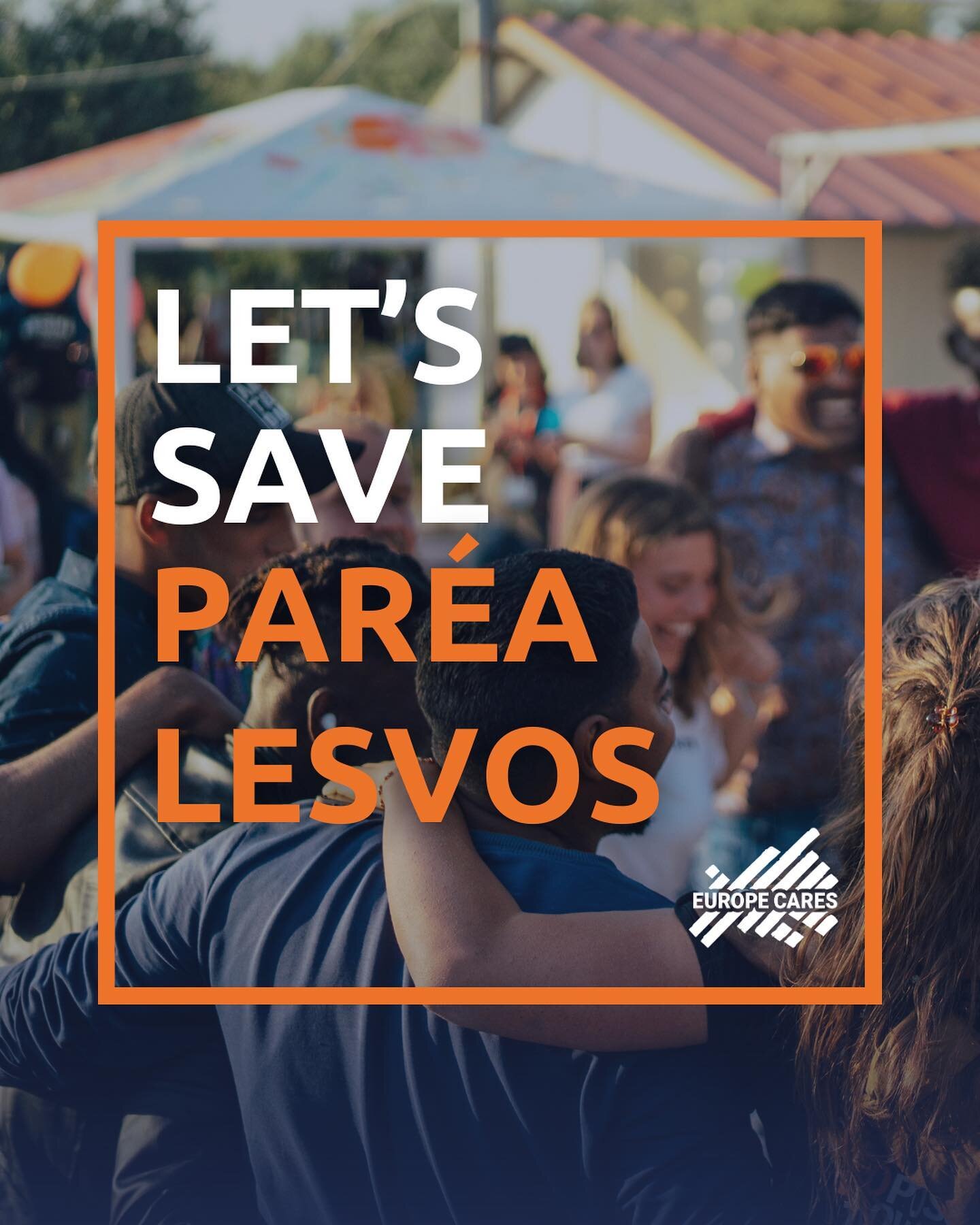 +++ We need your support to SAVE Par&eacute;a Lesvos +++

At the start of 2022 we, @europe_cares, decided to rescue the community center that we has become @parea.lesvos. We are a safe haven for community of refugees in the camp and home to 9 partner