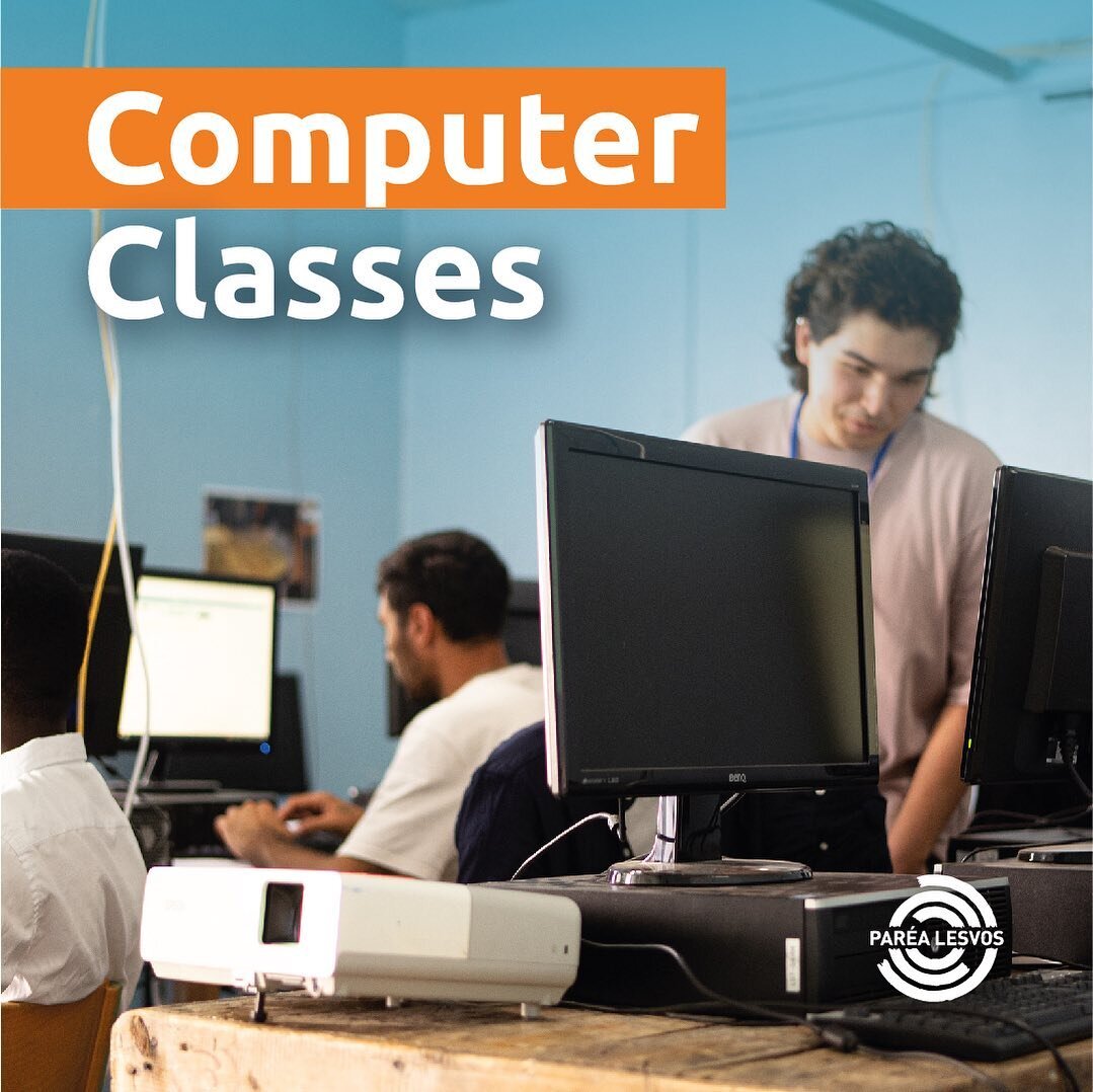 Two weeks ago, we started offering computer classes to our visitors twice a week (on Tuesday and Friday). Among other things, the students learn how to type on an English keyboard, how to send an email, how to browse the Internet, and eventually how 
