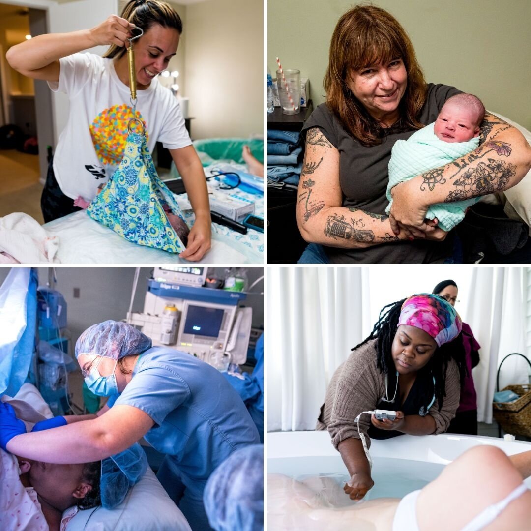 international day of the midwife // Annual reminder: midwives are badasses. I'm so grateful for the midwives here in Northeast Florida who bring their skilled hands, eagle eyes, gentle spirits, and passionate hearts to the families of our community.⁠