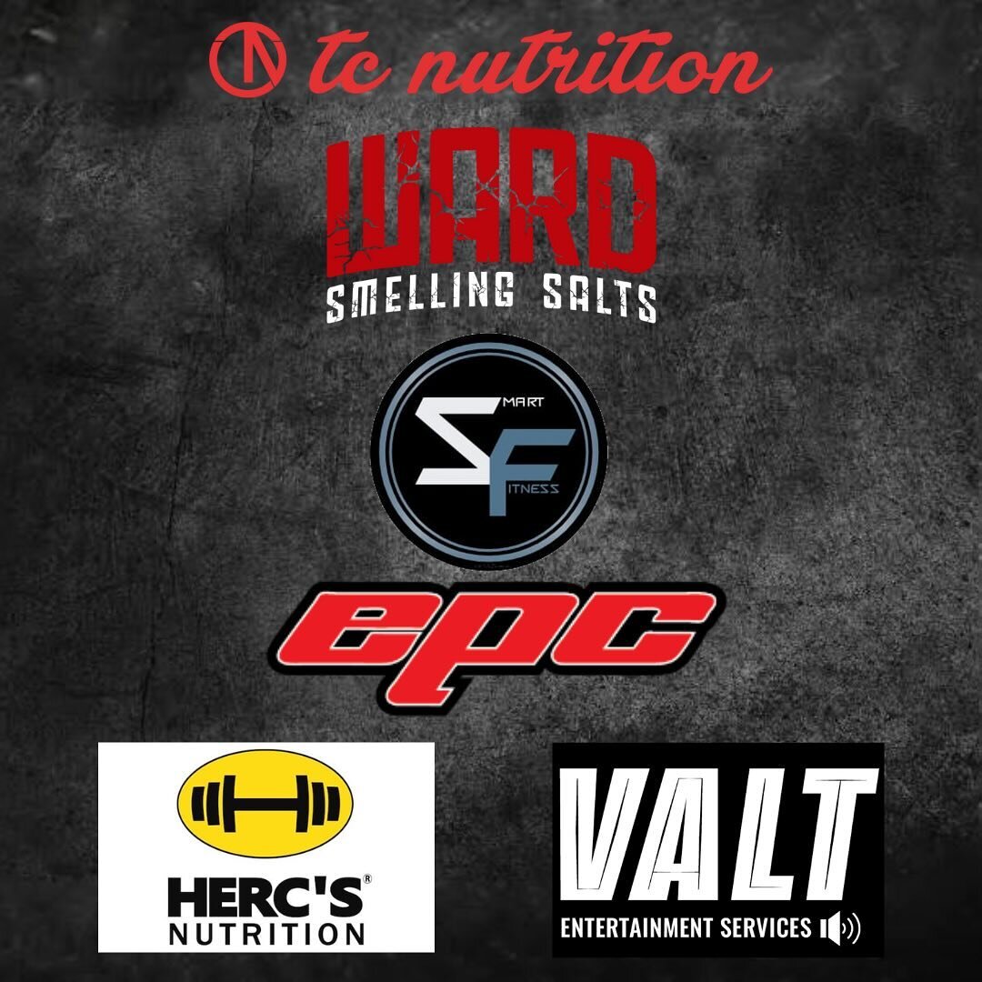 SPONSOR ALERT!!

Here are the official sponsors of the Smart Fitness Powerlifting Meet!

TC Nutrition is providing a tub of Batch 27 for each of our winners!

Ward Smelling Salts is providing smelling salts for EVERY competitor!

EPC is providing spa