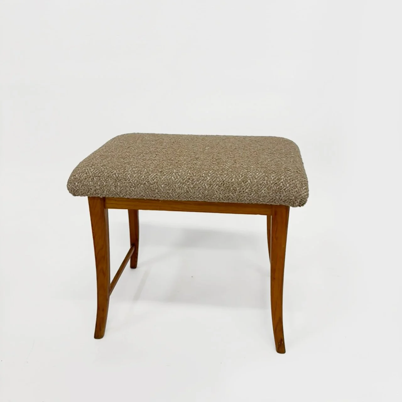 Danish Teak Stool, 1950s
