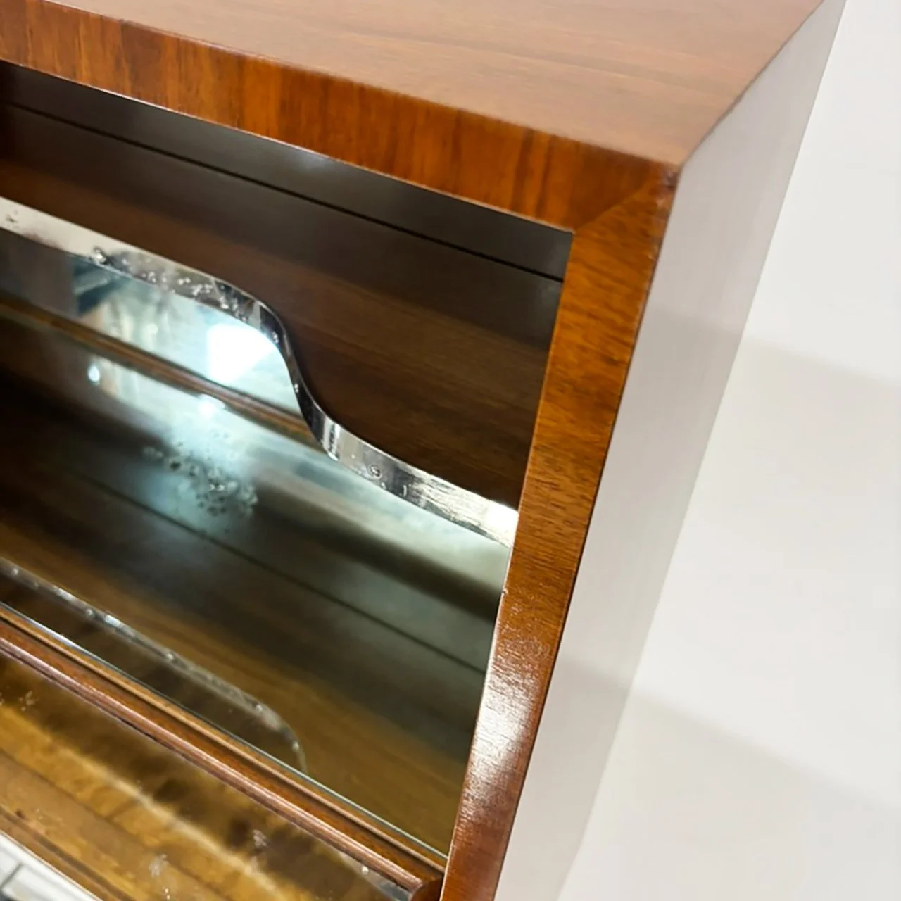 Scandinavian Modern Walnut Bar Cabinet, Sweden, 1950s