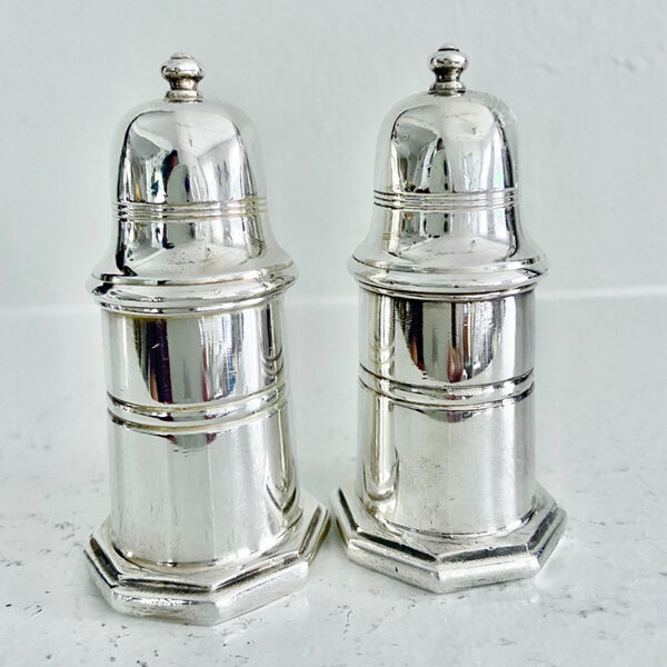 Vintage CHRISTOFLE salt and pepper shakers — Boutique