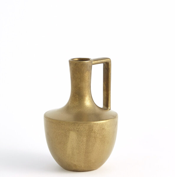 Vase Gold Handle