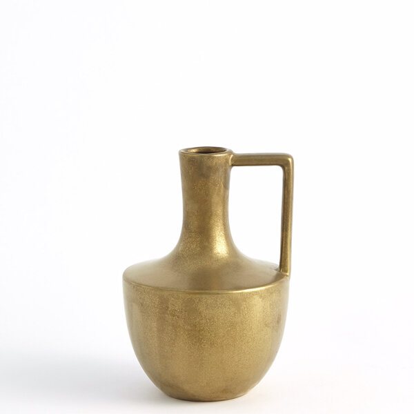 Vase Gold Handle