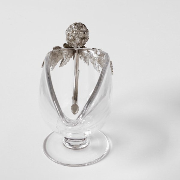 Handblown Glass Gravy Boat