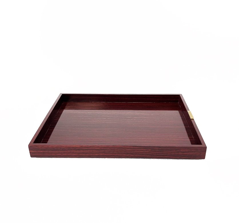 Sierra Square Tray With Indian Rosewood by Mary Jurek Atkinson's USA