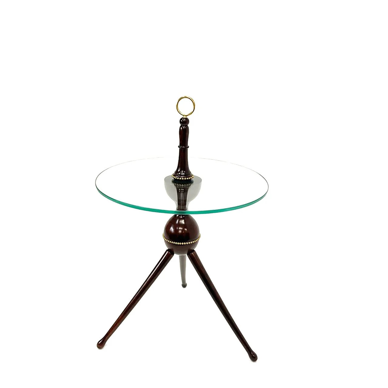 Tripod Side Table in the Style of Cesare Lacca