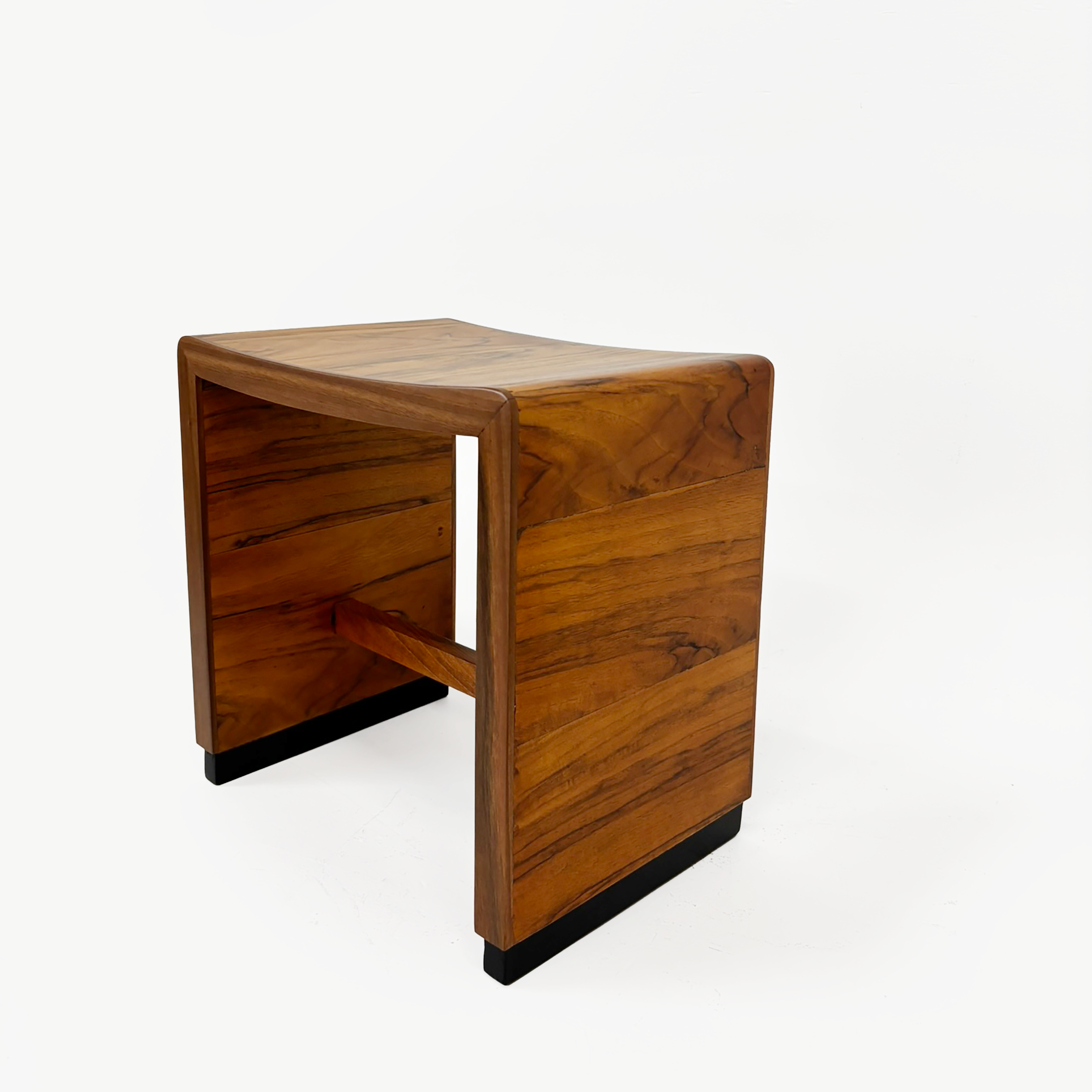 Italian stool in the style of Gio Ponti, 1940s