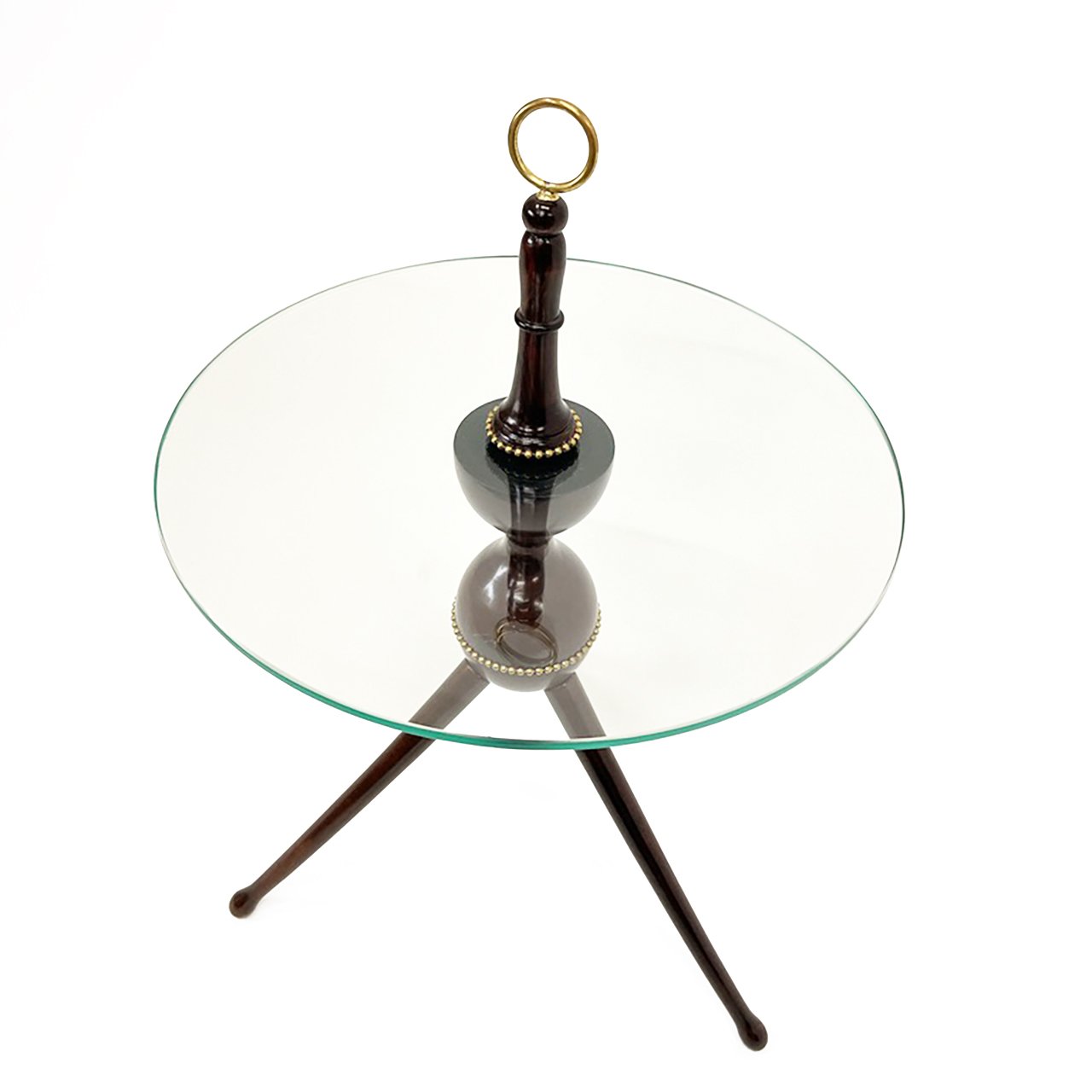 Tripod Side Table in the Style of Cesare Lacca