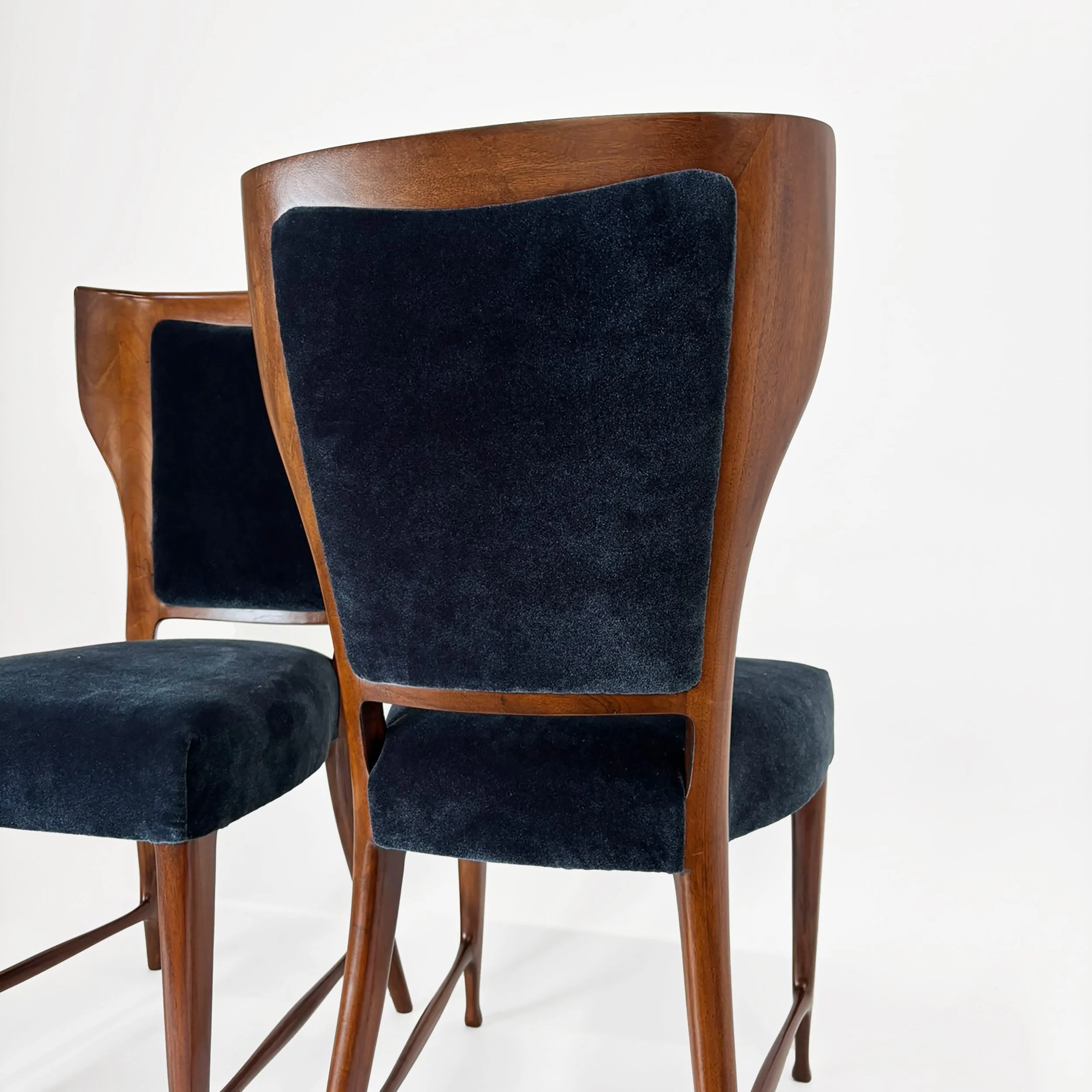 Paolo Buffa Chairs, Italy 1950s