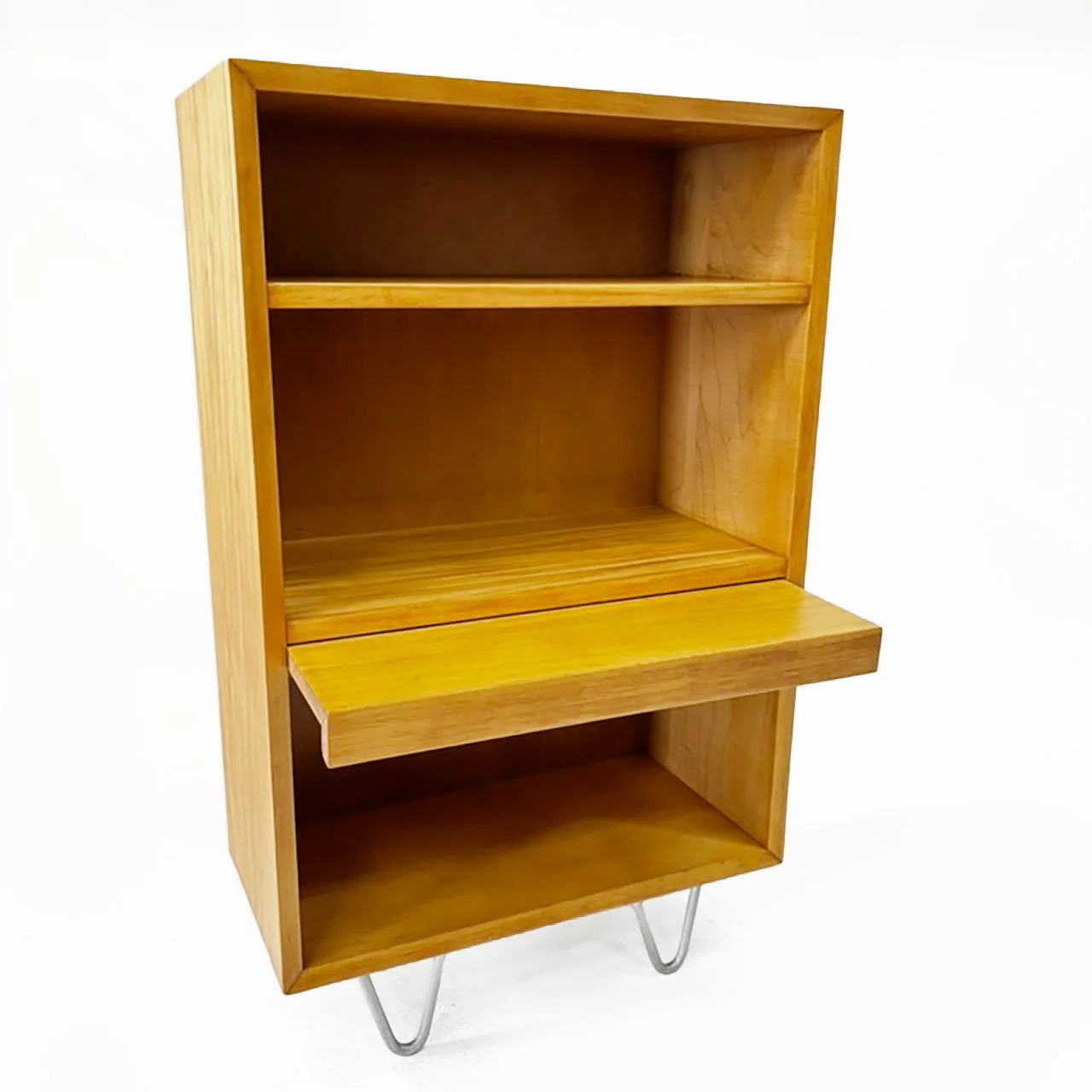 American Modernist Walnut Nightstand George Nelson for Herman Miller 1955