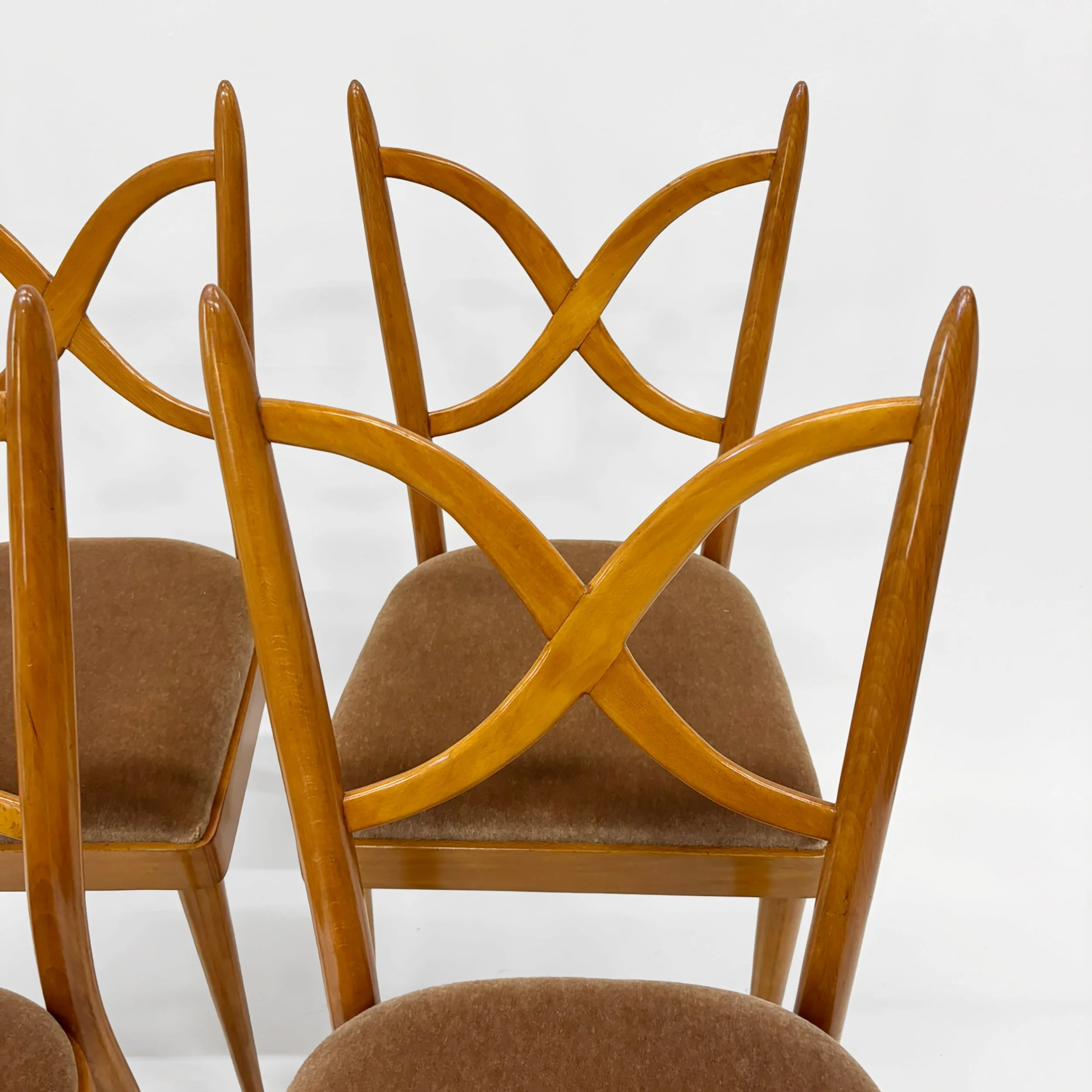 Paolo Buffa Chairs, Italy 1950s.
