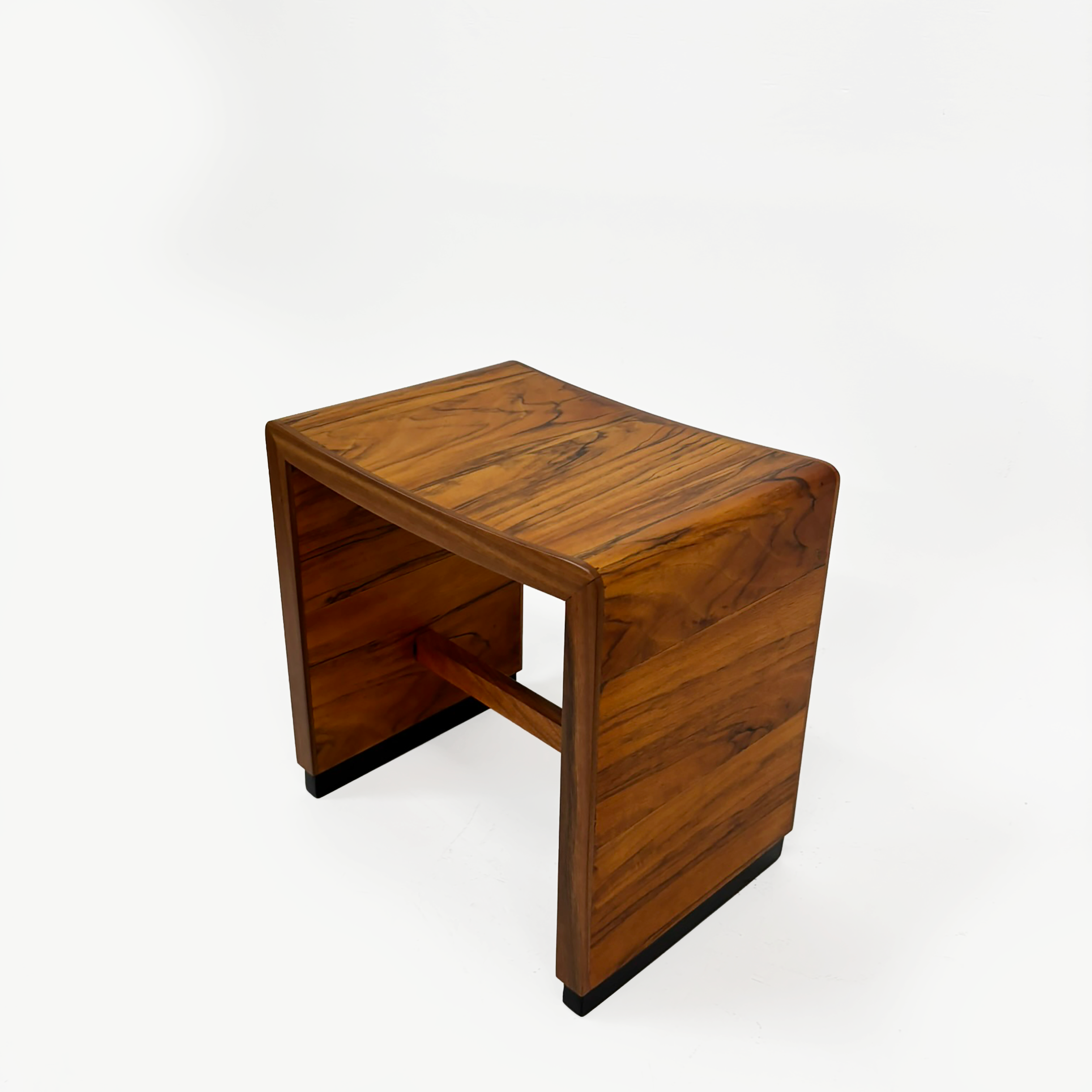 Italian stool in the style of Gio Ponti, 1940s
