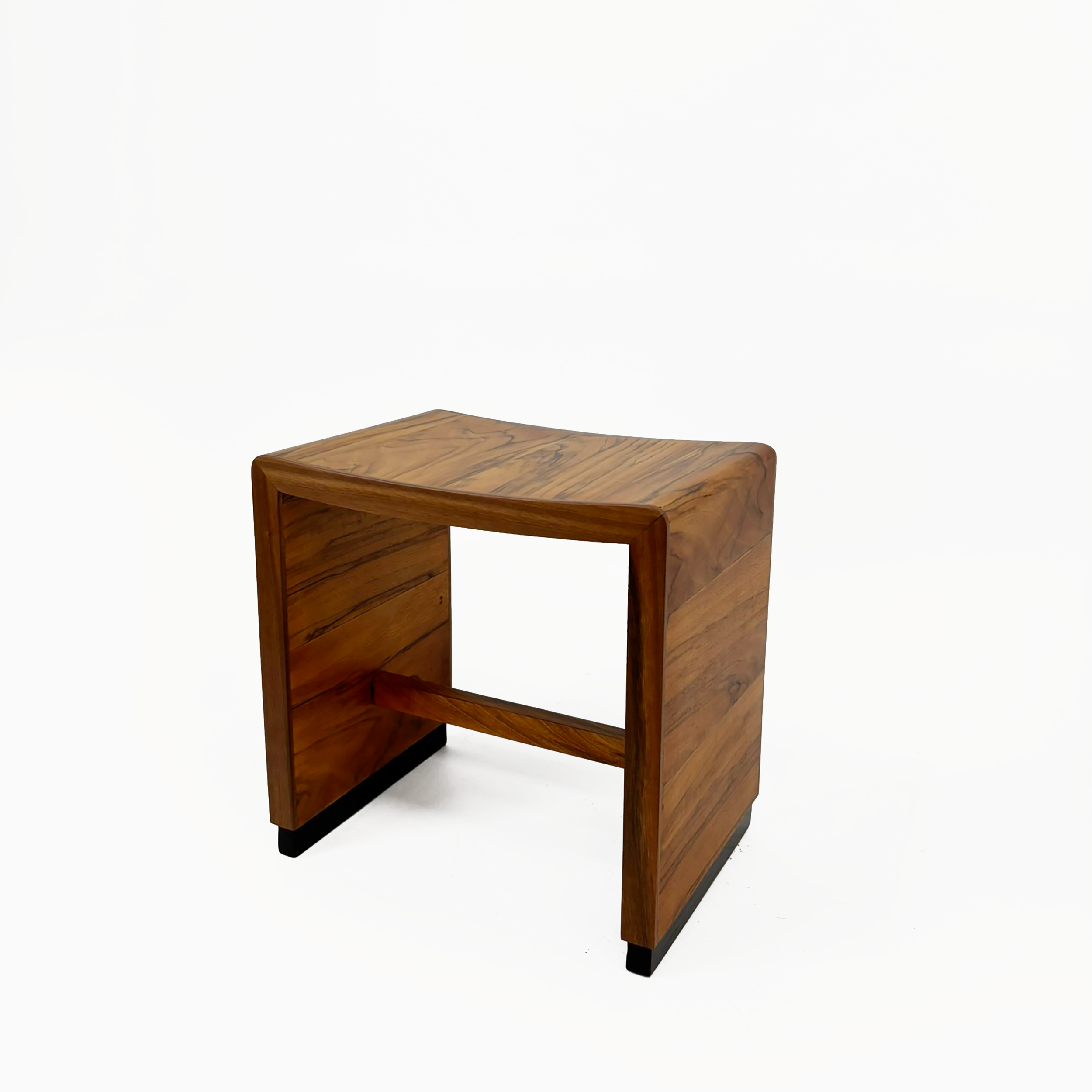 Italian stool in the style of Gio Ponti, 1940s