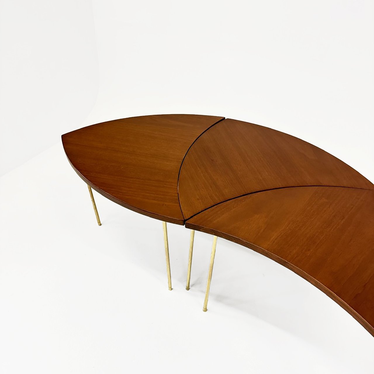 Peter Hvidt "Pinwheel” Tables. Denmark, 1960s