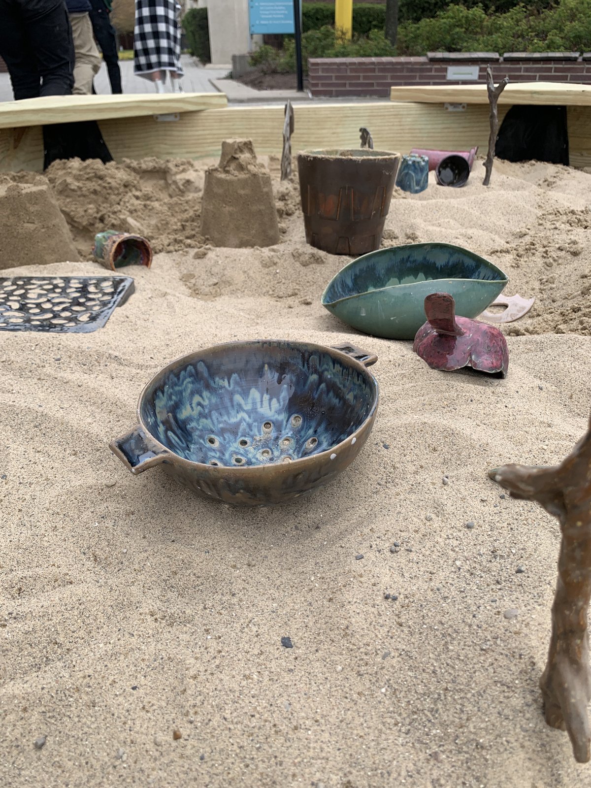 Recess, 2023
Ceramic, Sand, Wood, Steel, Water Pump 96”x96”x36”