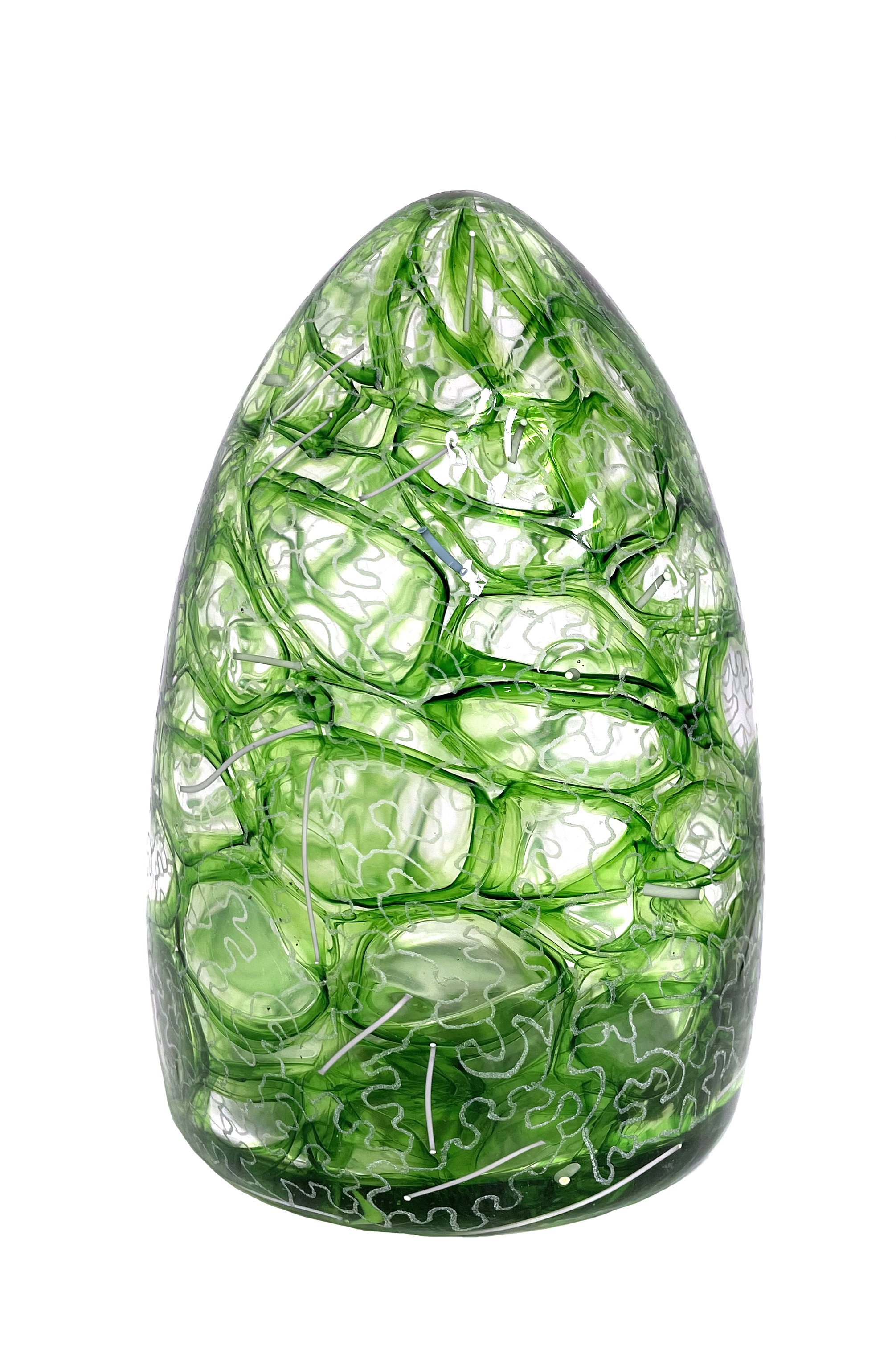 Duomo 4, 2021, glass, 6.5 x 4.5 x 4.5 in.