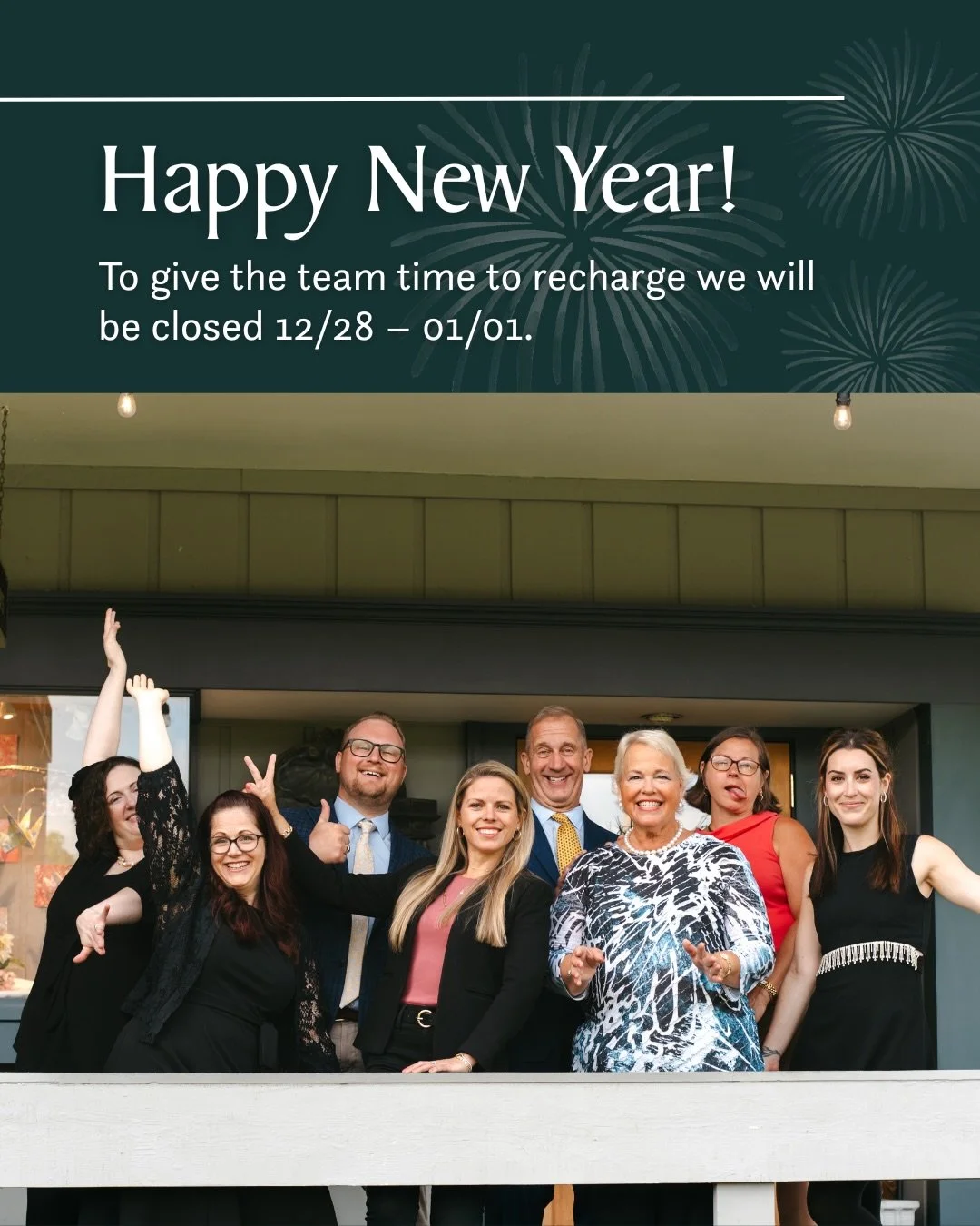 As we celebrate another beautiful year coming to an end, Forsythe will be closed Sunday, December 28th through January 1st so our team can recharge and ring in the New Year with their loved ones.

Stop by next week to explore pieces that sparkle just