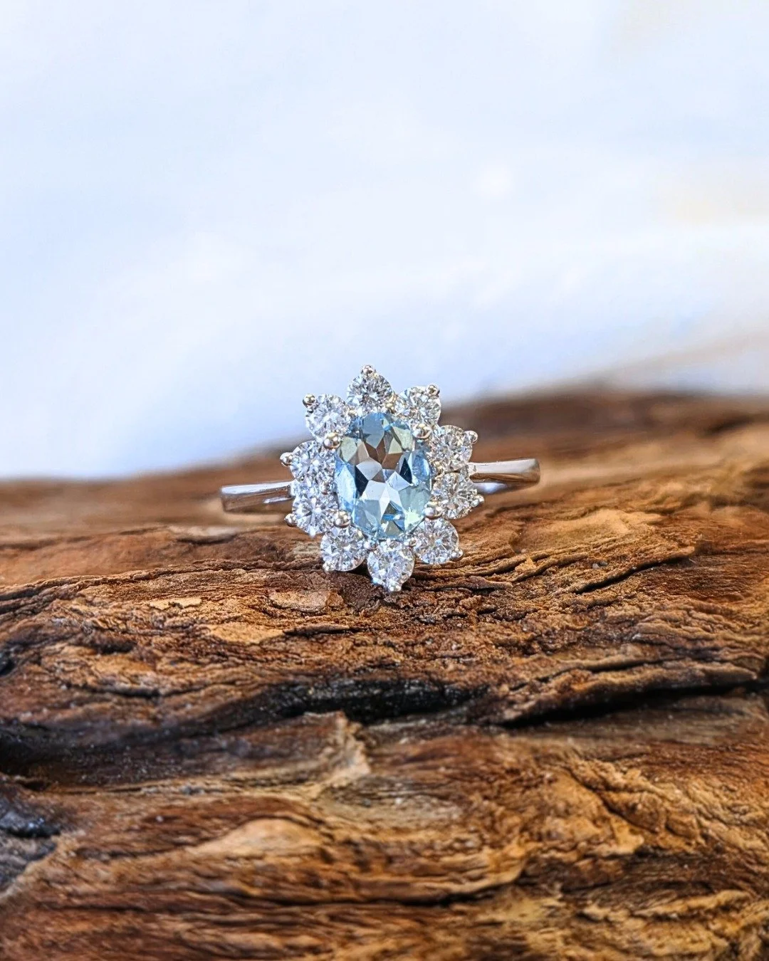 March&rsquo;s birthstone is aquamarine and with its striking sea-blue hue, it feels calm, luminous, and effortlessly elegant.

Its name comes from the Latin term aqua marina, meaning &ldquo;sea water,&rdquo; a nod to the ocean-like clarity that has e